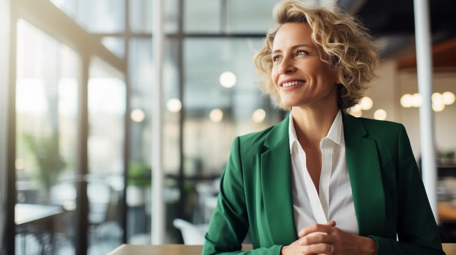 Leadership woman
